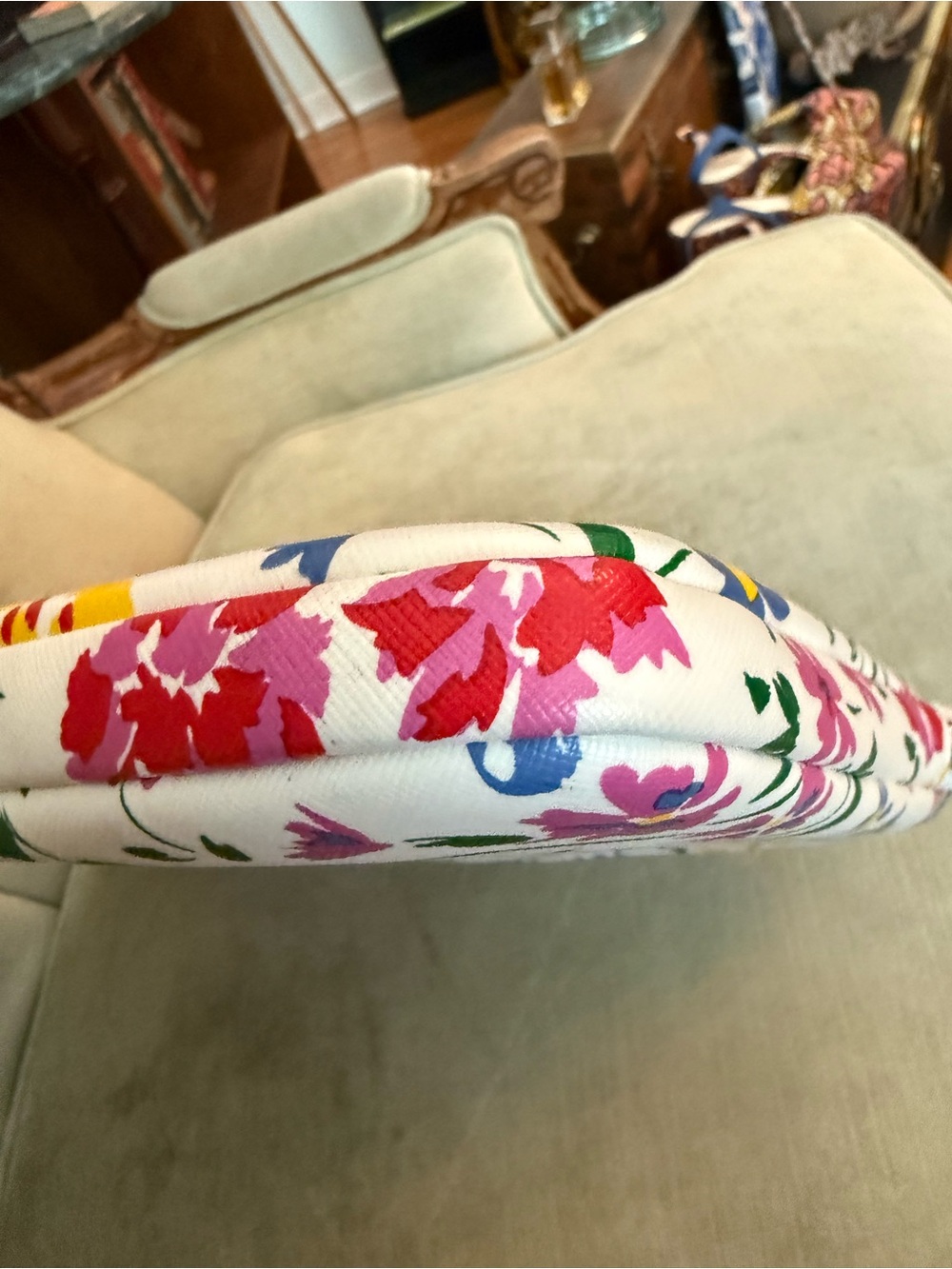 🌸 Kate Spade New York Garden Bouquet Floral Laptop Sleeve 15” White Multi - Picture 10 of 14